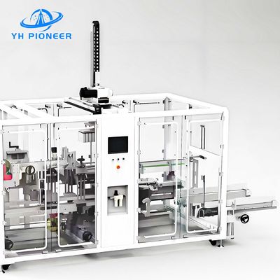 Καλή τιμή Συσκευαστής κιβωτίων από ανοξείδωτο χάλυβα ρυθμιζόμενη ταχύτητα για αυτοματοποιημένη συσκευασία παλέτας σε απευθείας σύνδεση