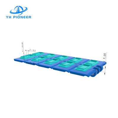 Καλή τιμή Πλάκα αλυσίδας μεταφοράς POM ελαστικού 100 mm πλάτος για βιομηχανική μεταφορά σε απευθείας σύνδεση