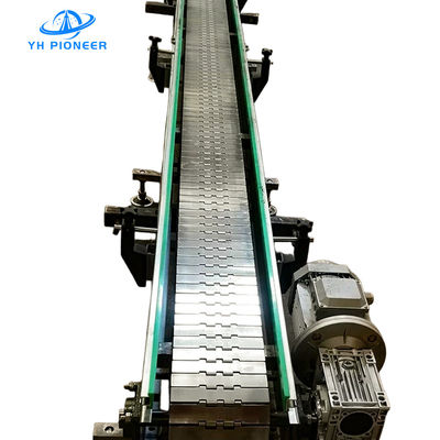 Καλή τιμή Συστήματα μεταφοράς μπουκαλιών υψηλής απόδοσης με POM και πλάκες αλυσίδας από ανοξείδωτο χάλυβα για αξιόπιστο χειρισμό υλικού σε απευθείας σύνδεση