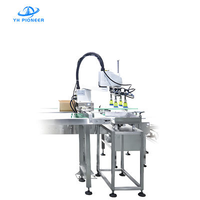 Καλή τιμή Ανώτατη ακρίβεια Scara Robot Carton Packer με 60-240 κομμάτια / min ταχύτητα άρσης για αποτελεσματική συσκευασία σε απευθείας σύνδεση