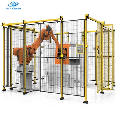 Ευέλικτος φράχτης εργαστηρίου με προσαρμόσιμες επιλογές ύψους και πλάτους για βελτιωμένη χρήση χώρου και ασφάλεια